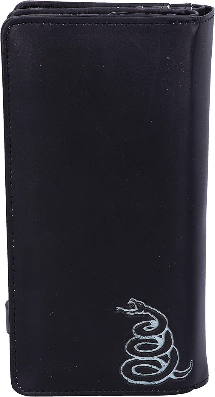 Nemesis Now Offiziell lizenzierte Metallica Black Album Embossed Wallet Geldbörse, Fau