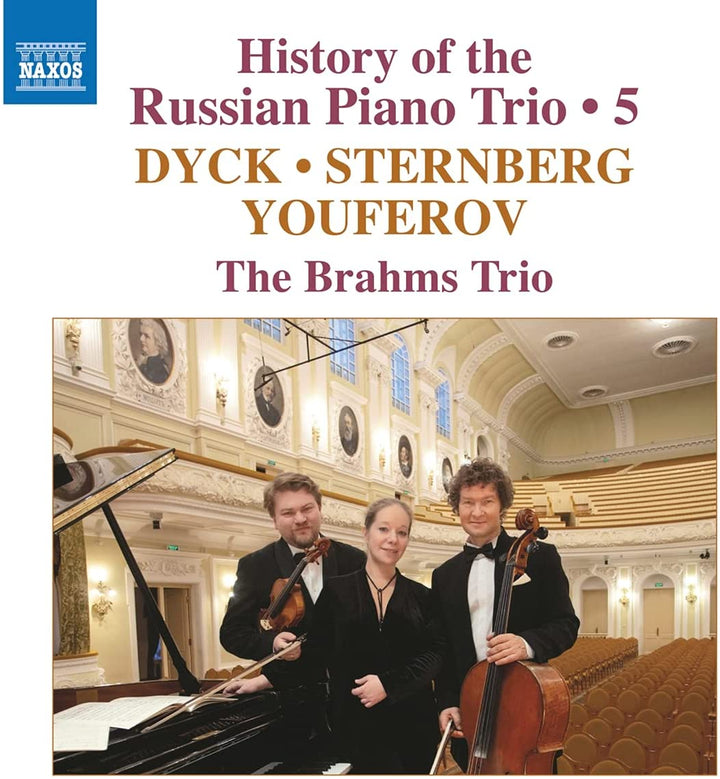 Das Brahms-Trio – Verschiedene: Russische Trios 5 [Das Brahms-Trio] [Naxos: 8574116] [Audio-CD]