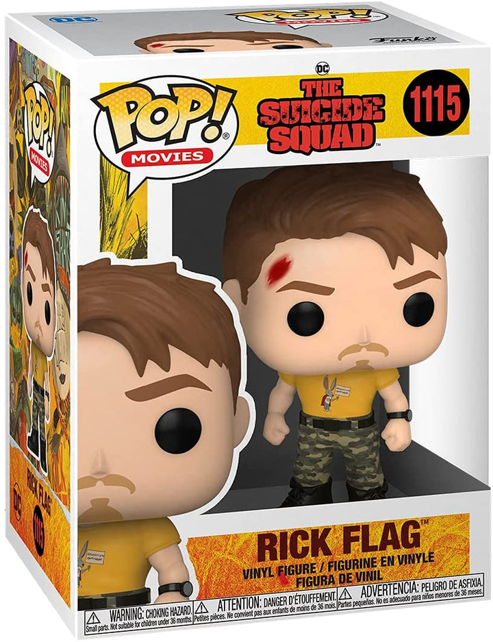 DC The Suicide Squad Rick Flag Funko 56020 Pop! Vinyl #1115