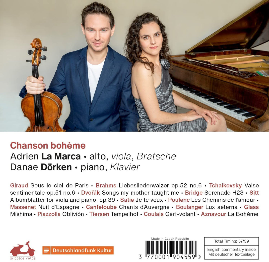 La Marca, Adrien - Adrien La Marca/Danae Dörken: Chanson Bohème [Audio CD]