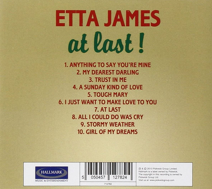 Etta James – At Last [Audio-CD]