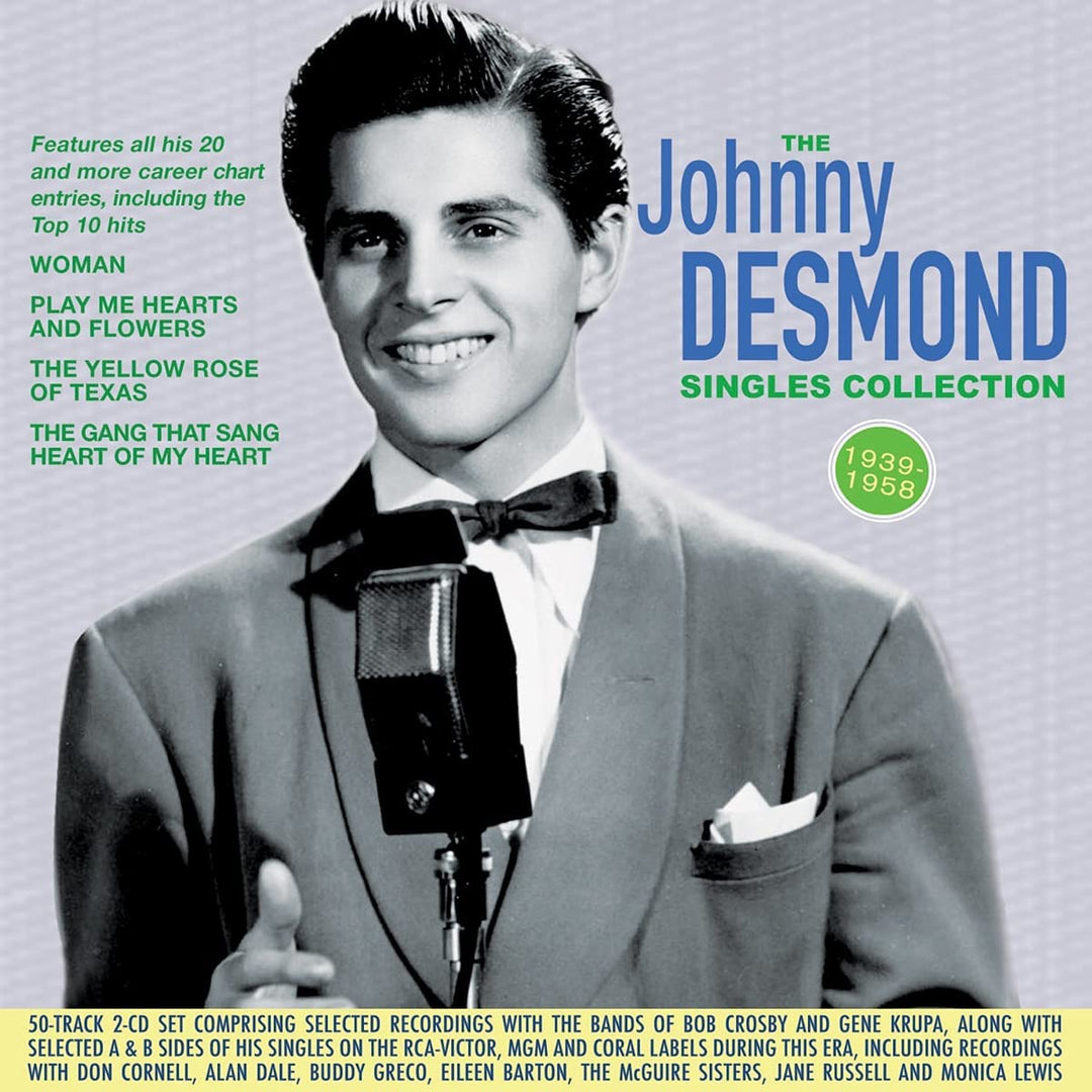 Die Johnny Desmond Singles Collection 1939-58 [Audio-CD]