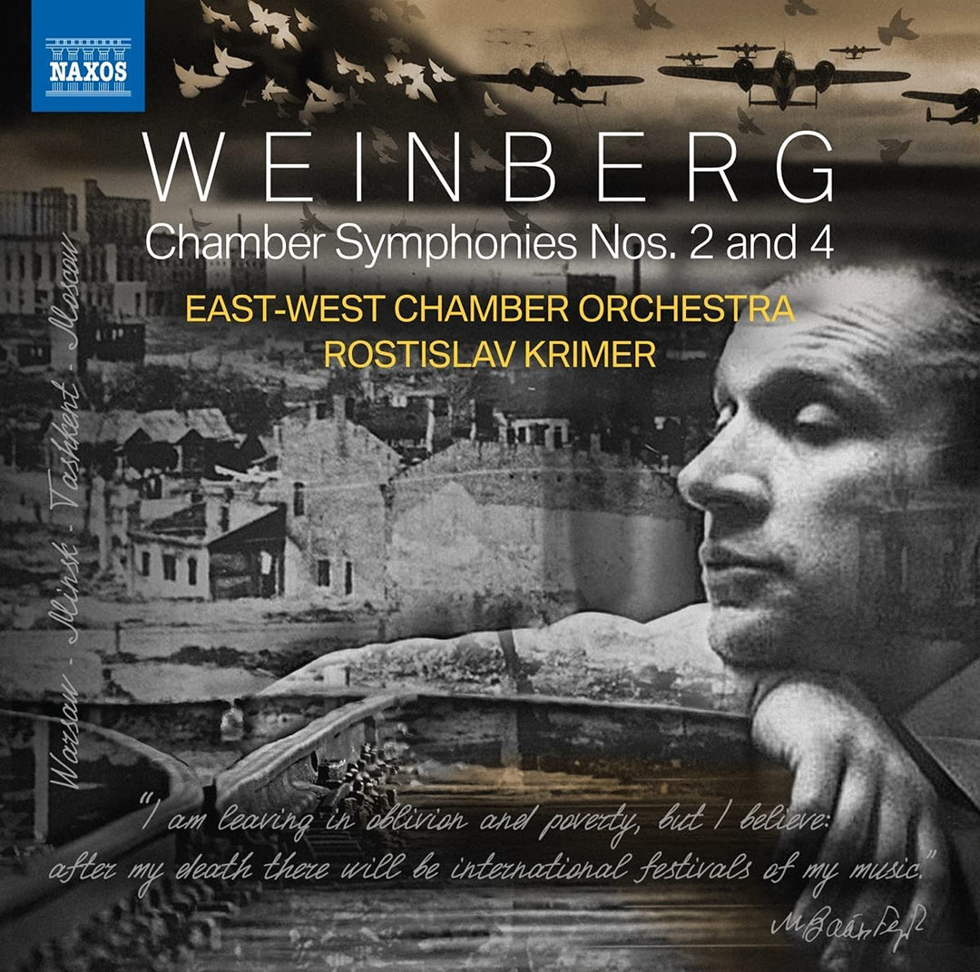 Ost-West-Kammerorchester - Weinberg: Kammersymphonien Nr. 2 und 4 [Ost-West-Kammerorchester; Rotislav Krimer] [Naxos: 8574210] [Audio CD]