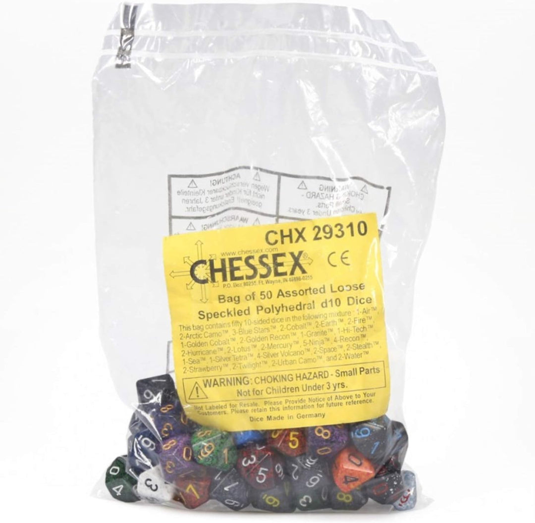 Chessex 29310 Würfel, mehrfarbig