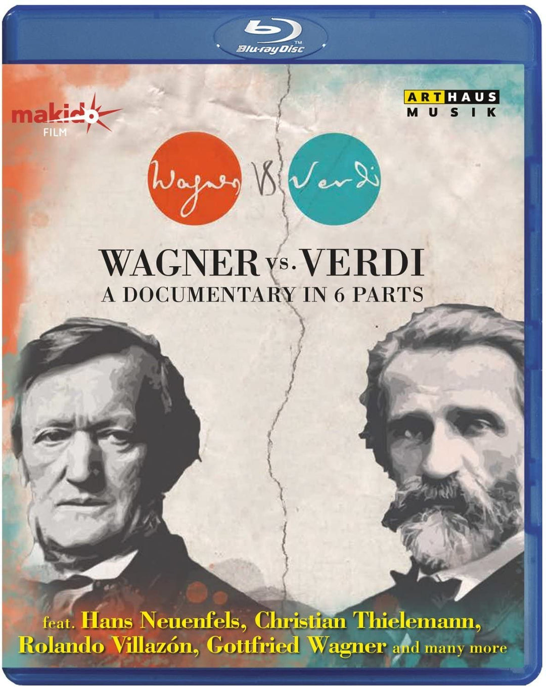 Wagner vs. Verdi: Dokumentarfilm [2013] [2014] – Drama [Blu-ray]