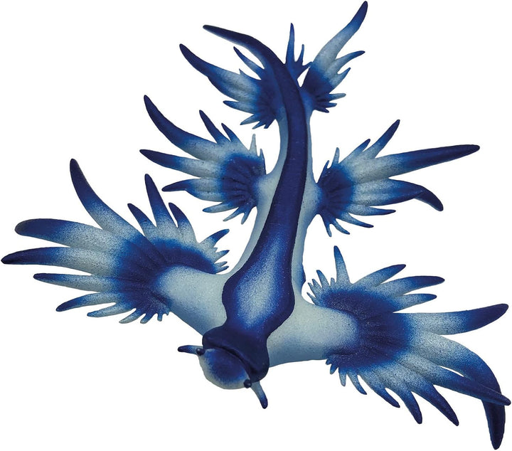 Bullyland 67511 Blaue Meeresschnecke, Spielfigur, ca. 6,5 cm große Tierfigur,