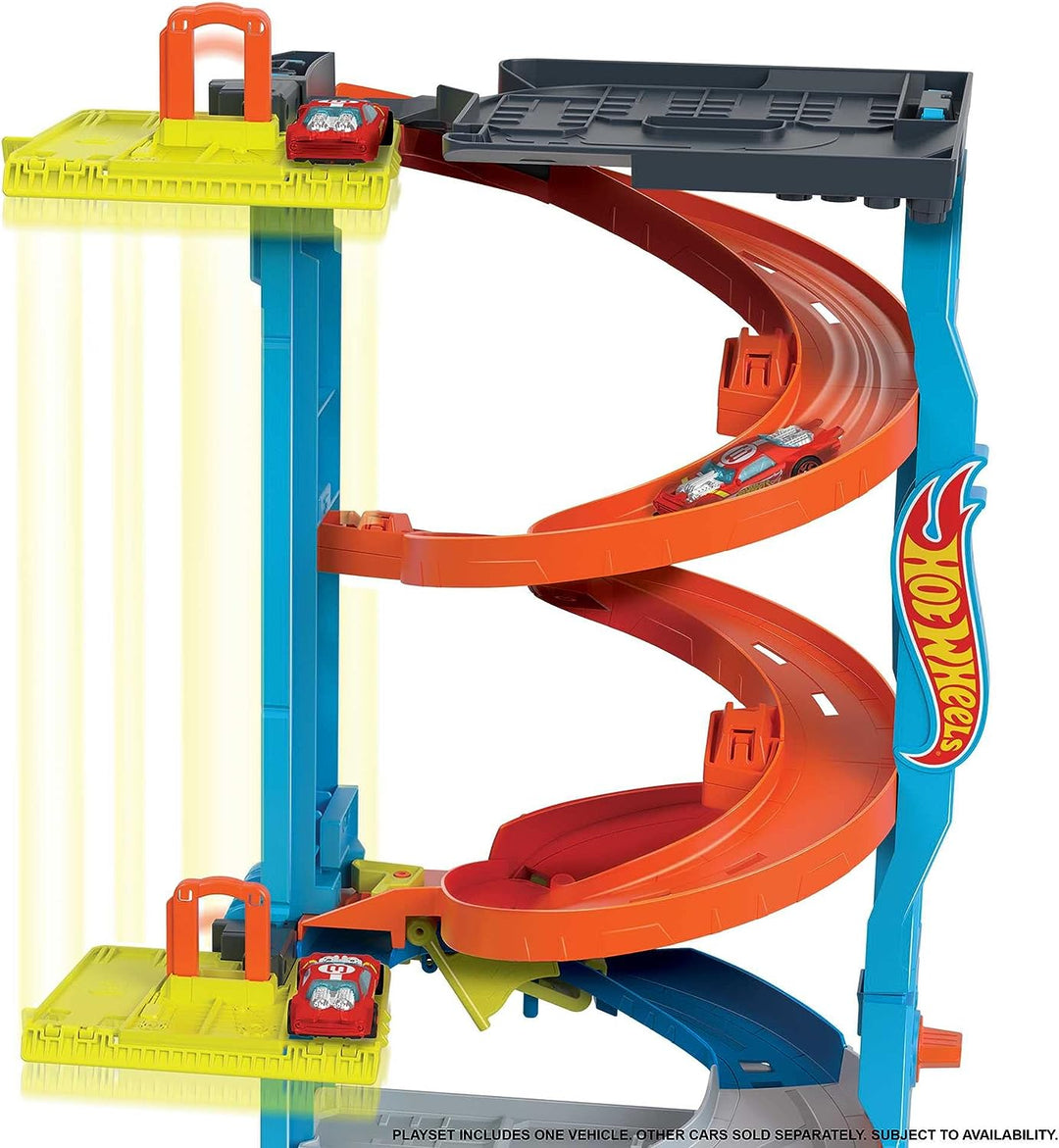 Hot Wheels City Transforming Race Tower-Set