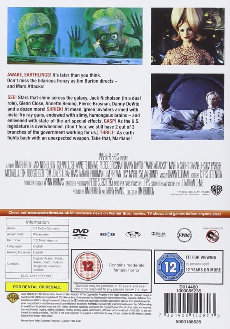 Marsangriffe [1996] [DVD]