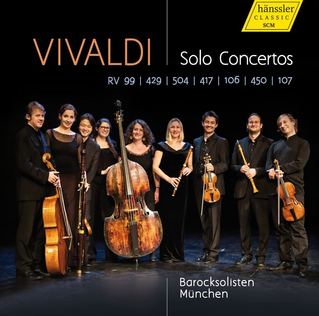 Vivaldi: Solo Concertos [Barocksolisten Mnchen] [Hanssler: 98.034] [Audio CD]