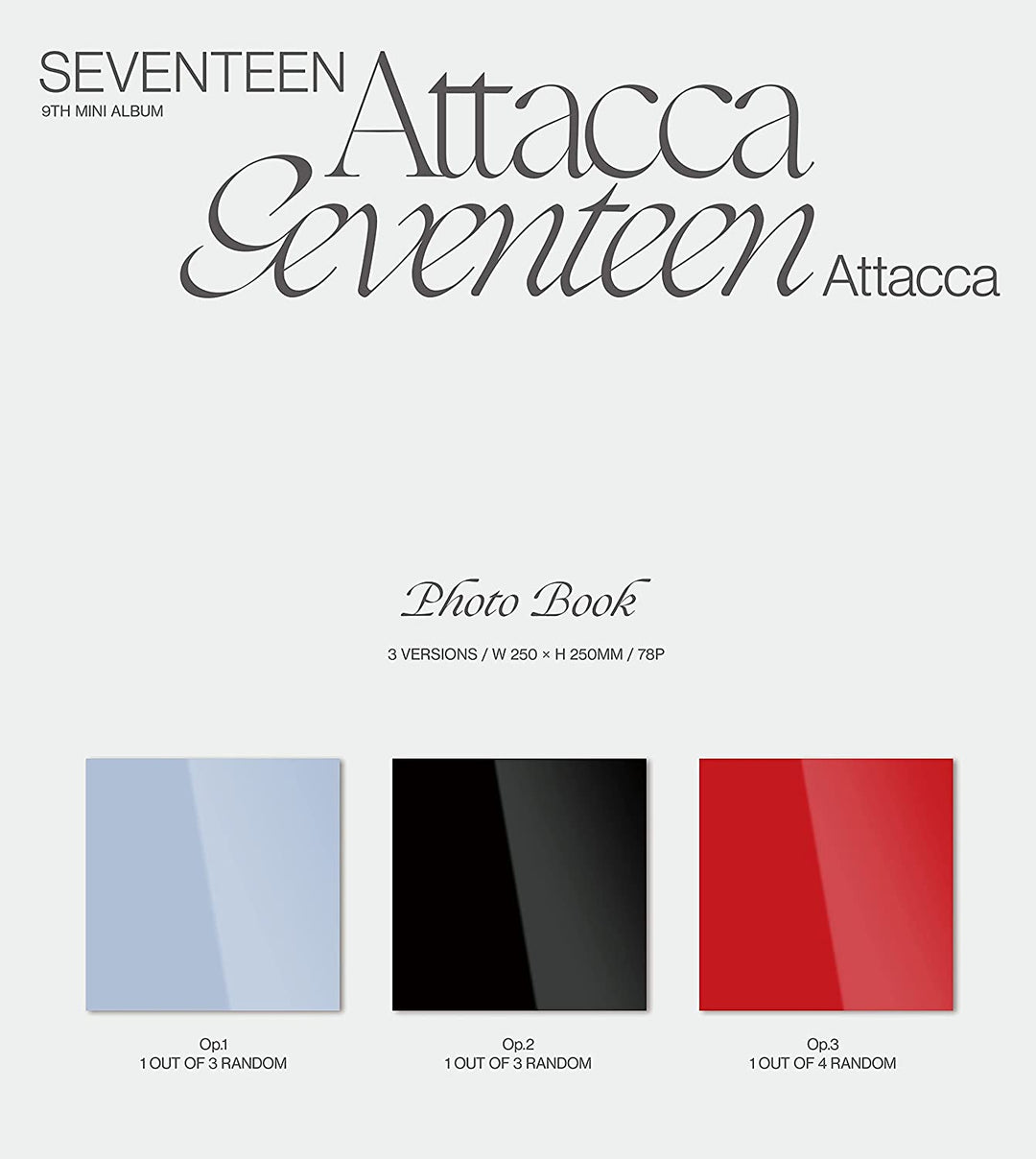 Seventeen - Attacca [Audio-CD]