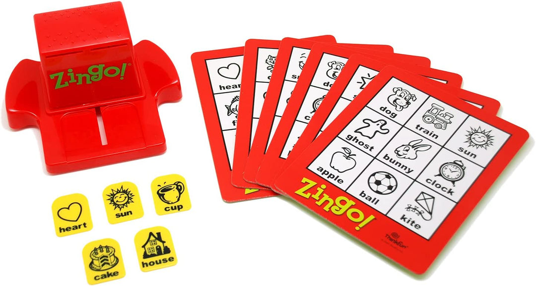 Thinkfun Zingo Bingo-Spiel – Lernspielzeug für Kinder ab 4 Jahren – Lernspiele
