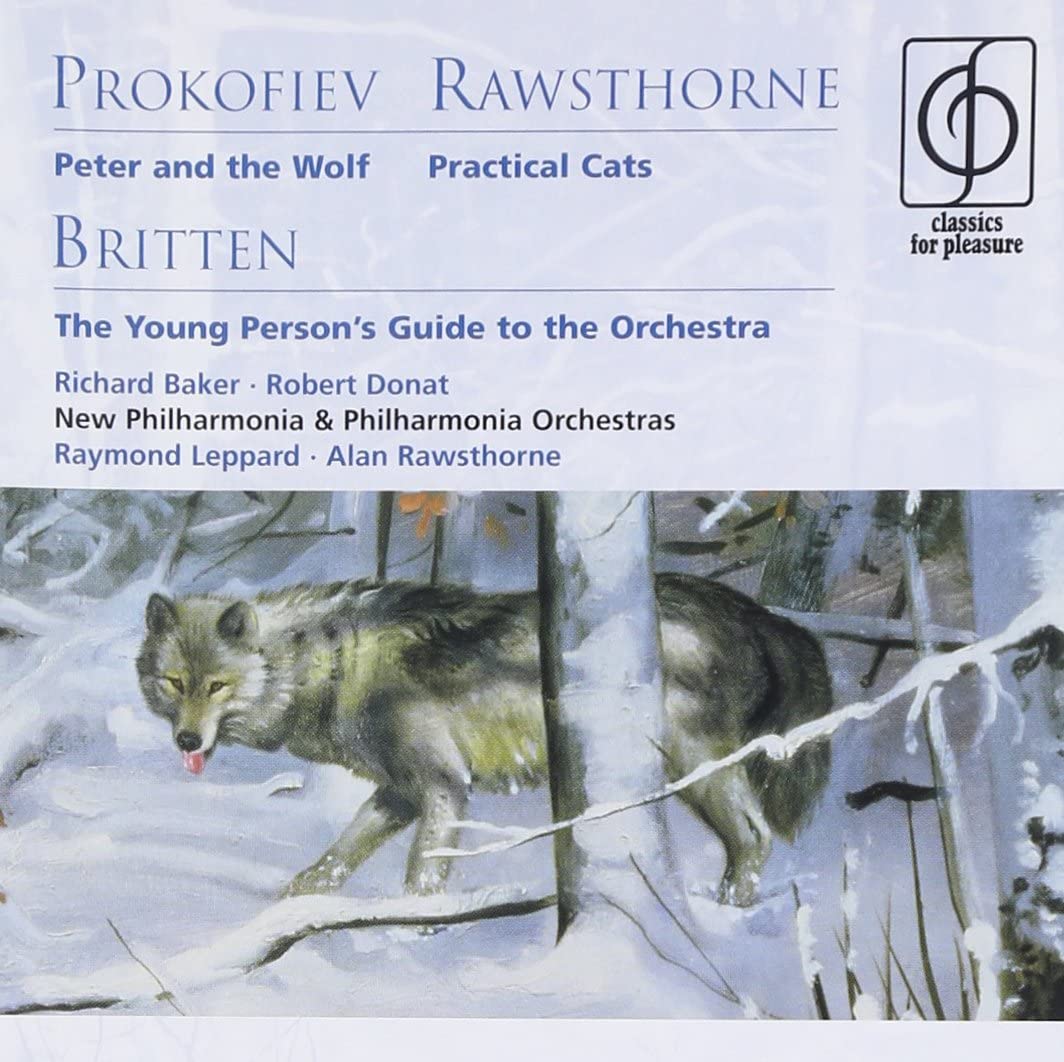 Prokofjew: Peter und der Wolf, Britten: The Young Person's Guide to the Orchestra, Rawsthorne: Practical Cats [Audio-CD]