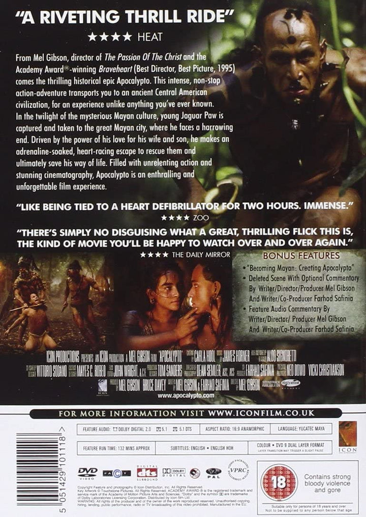 Apocalypto (2006) – Abenteuer/Action [DVD]