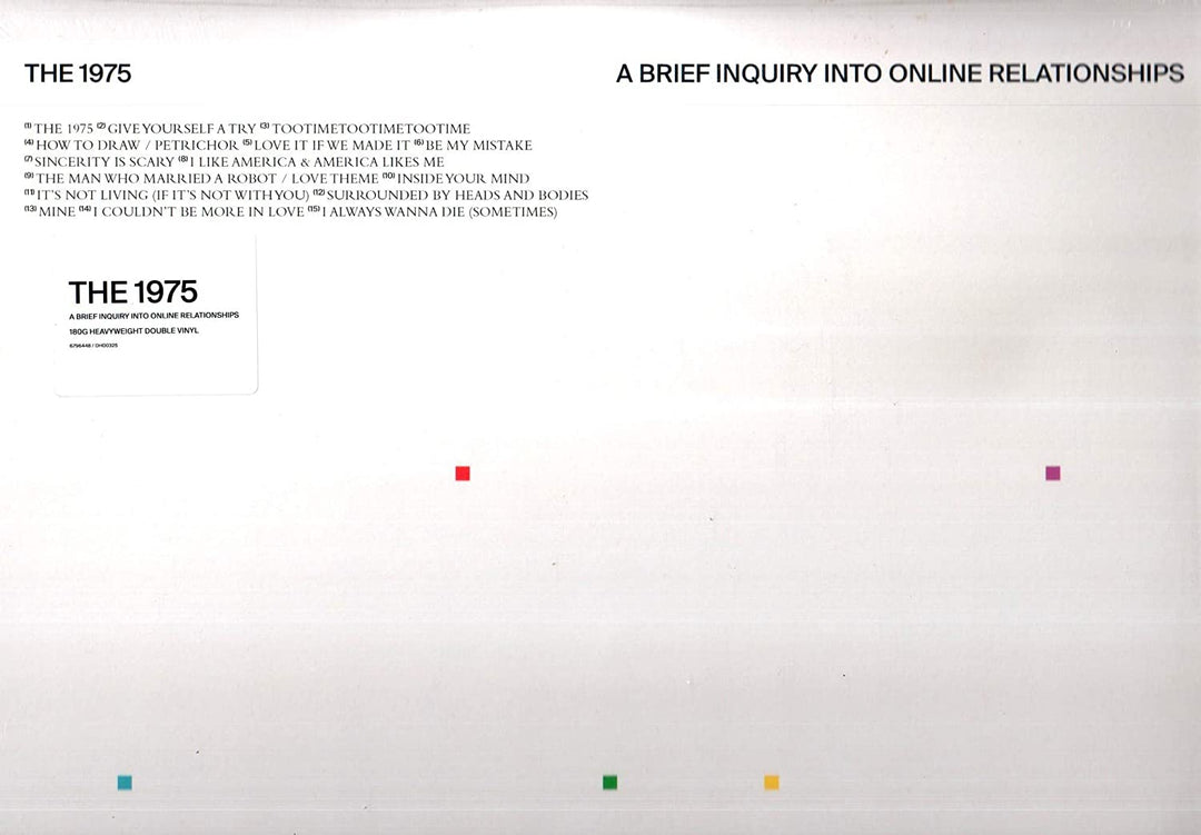 The 1975 – Kurze Untersuchung zu Online-Beziehungen [VINYL] 