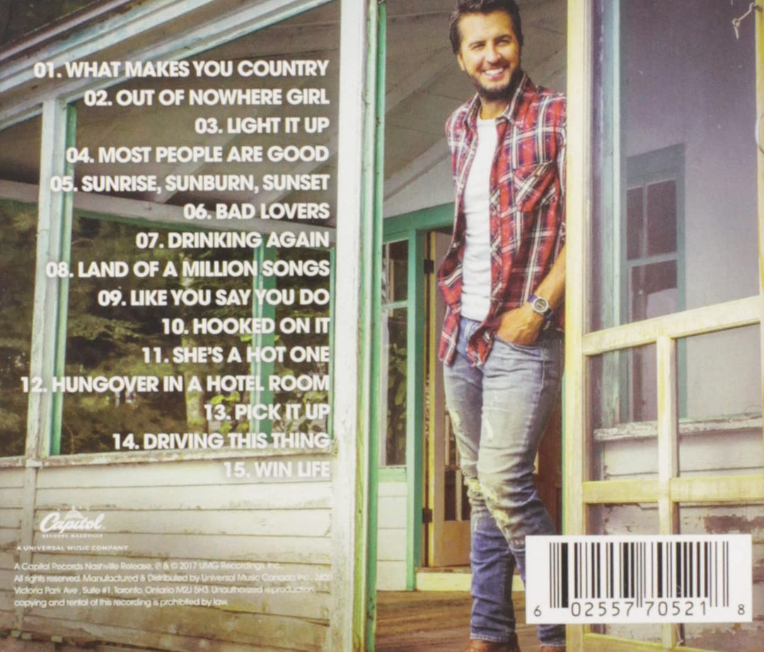 Luke Bryan – What Makes You Country [Audio-CD]