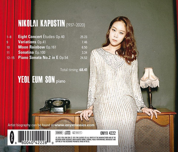 Son, Yeol Eum - Yeol Eum Son: Kapustin [Audio CD]