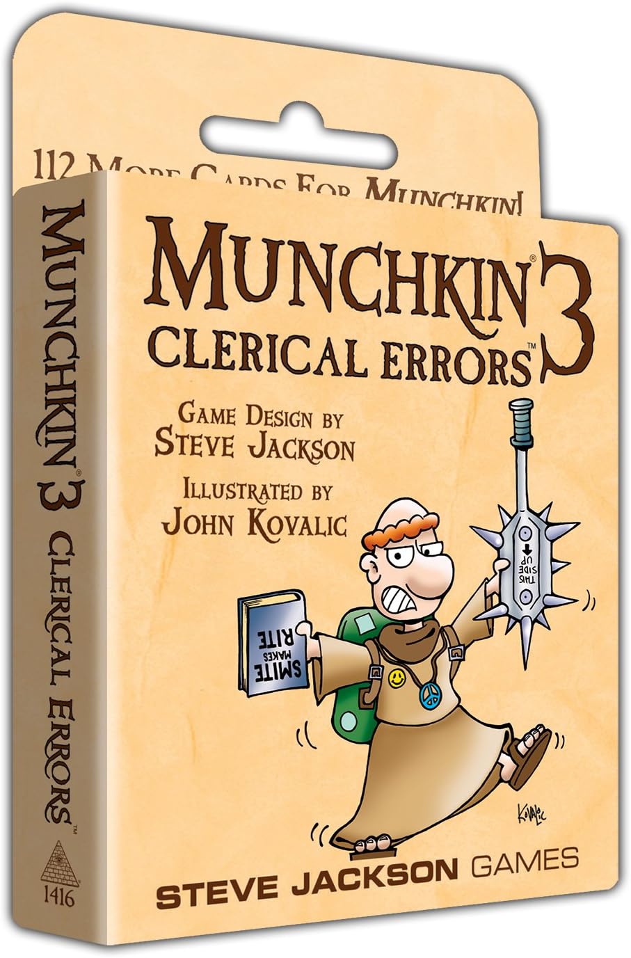 Steve Jackson Games Munchkin 3 Clerical Errors Kartenspiel