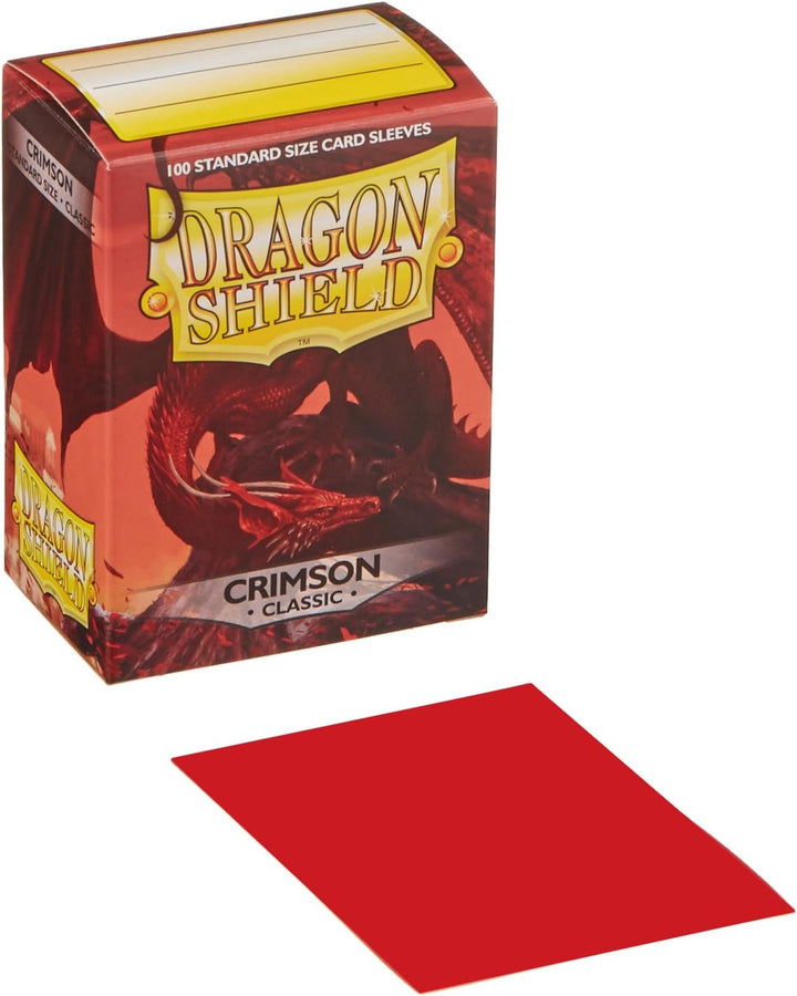 Dragon Shield – klassische Standard-Hüllen, 100 Stück – Crimson, ART10021