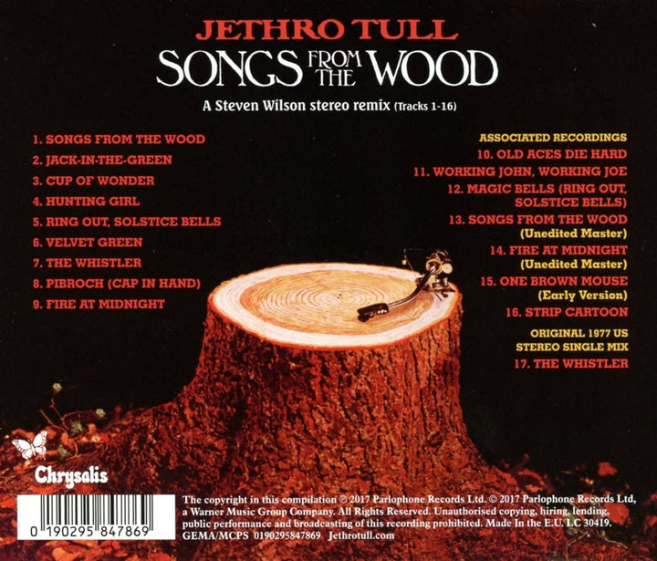 Jethro Tull – Songs from the Wood [The Steven Wilson Remix] [Audio CD]