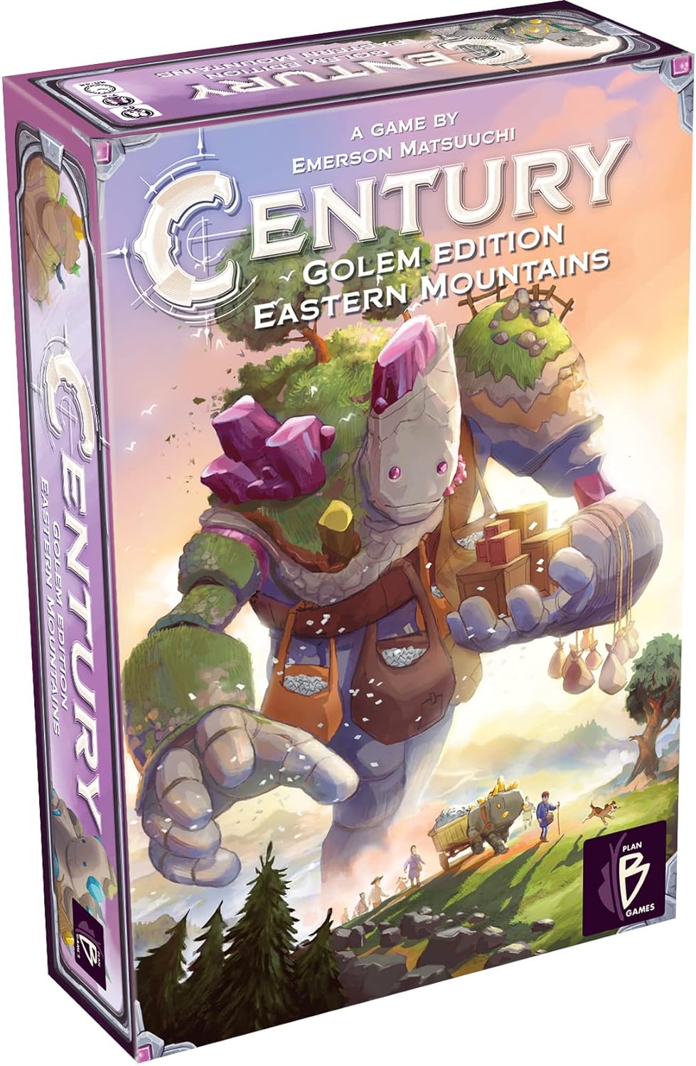 Plan-B-Spiele | Jahrhundert: Golem Edition Eastern Mountains | Brettspiel | 2 bis 4 Pl