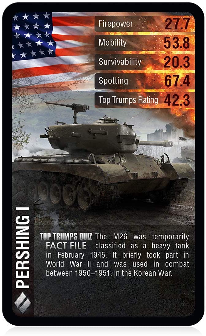 World of Tanks Top Trumps Specials Card Game