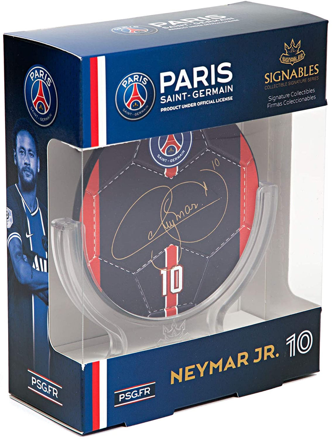 PARIS SAINT GERMAIN SPSG NJ Paris St Germain Neymar Jr Signables Signature Disk,