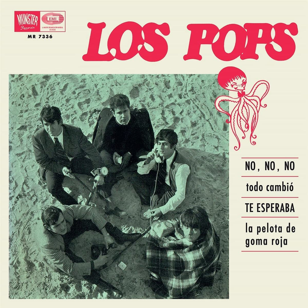 Los Pops – No, No, No EP [7" VINYL] [Vinyl]