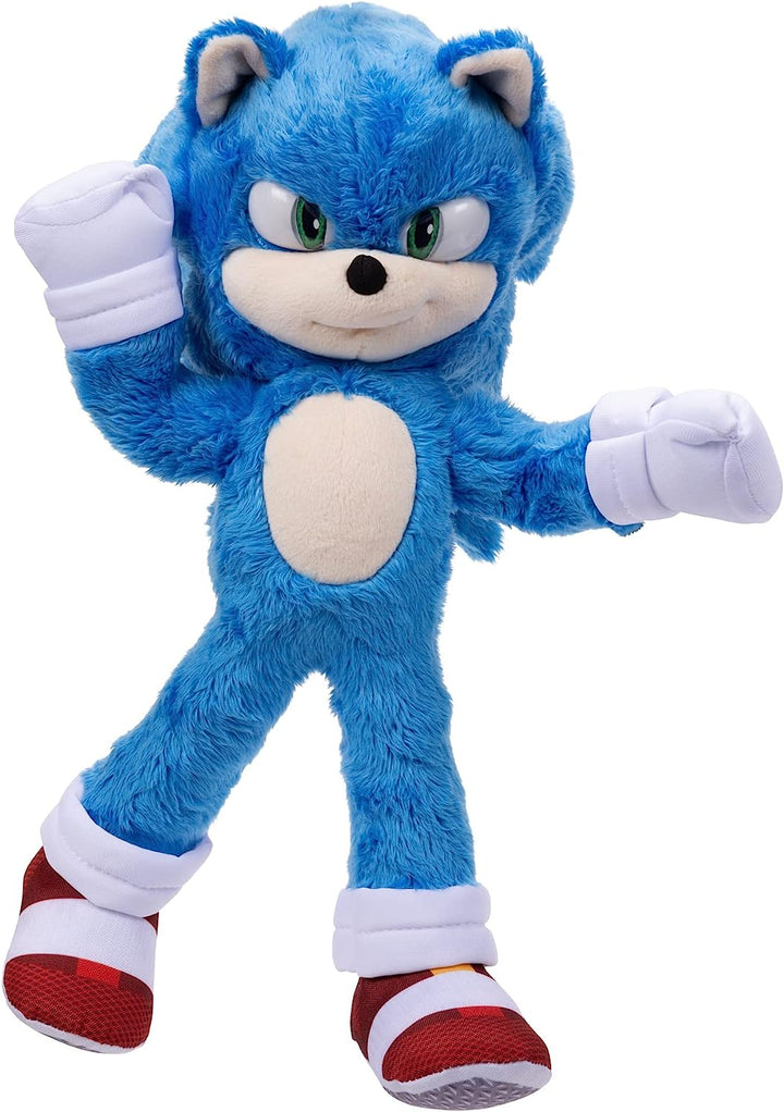 Sonic The Hedgehog 2 Movie 33cm Sonic Basic Plush