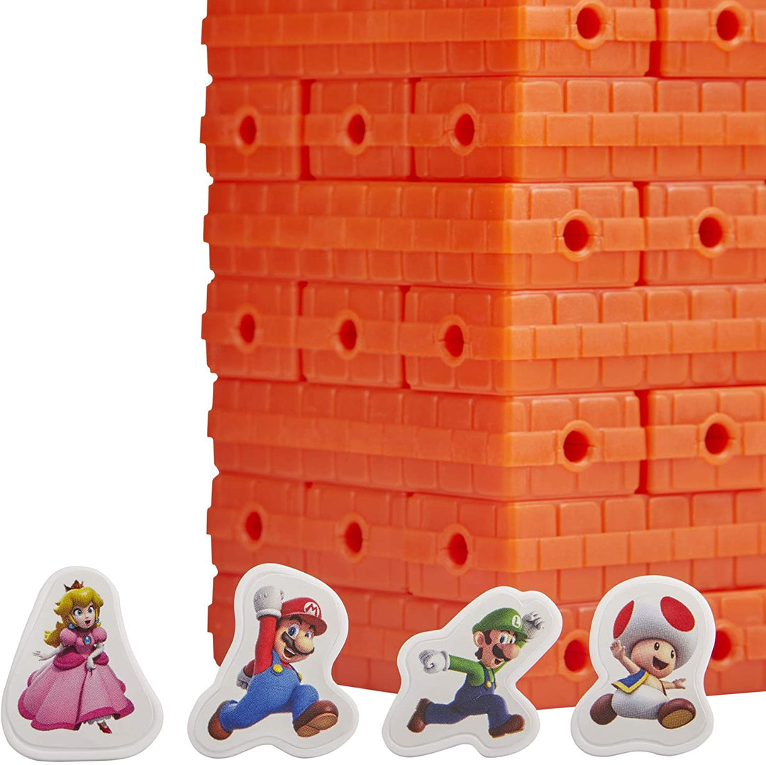 Jenga Super Mario Edition Game, Block Stacking Tower Game