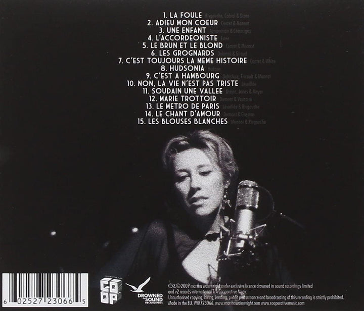 Sans Fusils, Ni Souliers, A Paris. Martha Wainwrights Piaf-Aufnahme [Audio-CD]