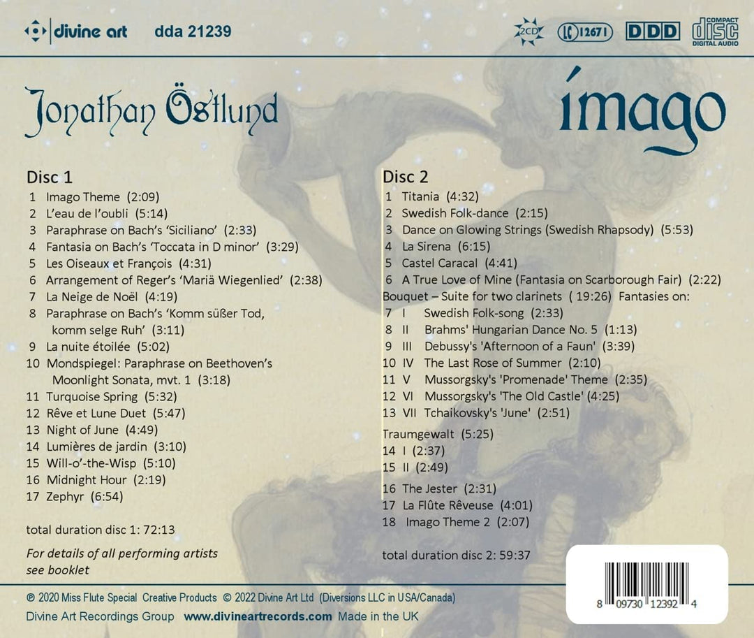 Imago [Verschiedenes] [Divine Art: DDA21239] [Audio CD]