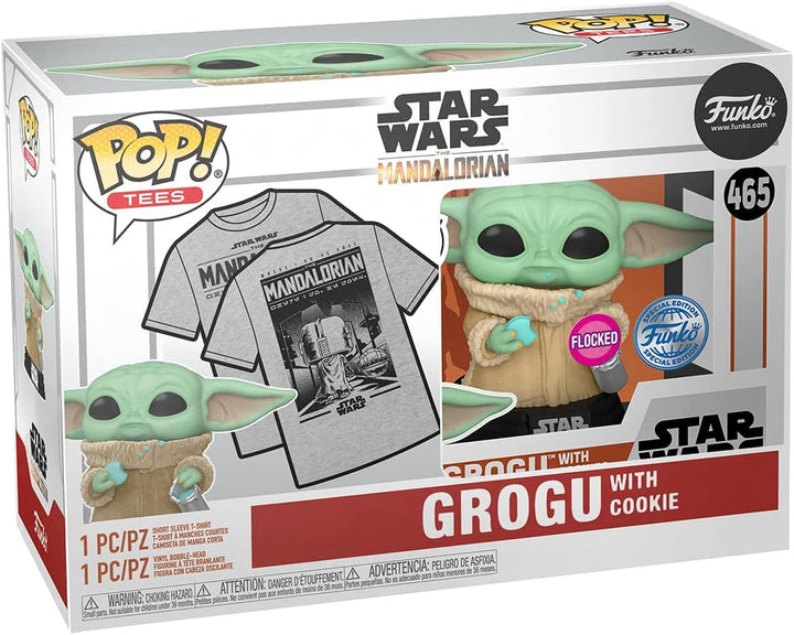 Star Wars the Mandalorian Grogu With Cookie Exclusive Funko 63624 Pop! Vinyl #465