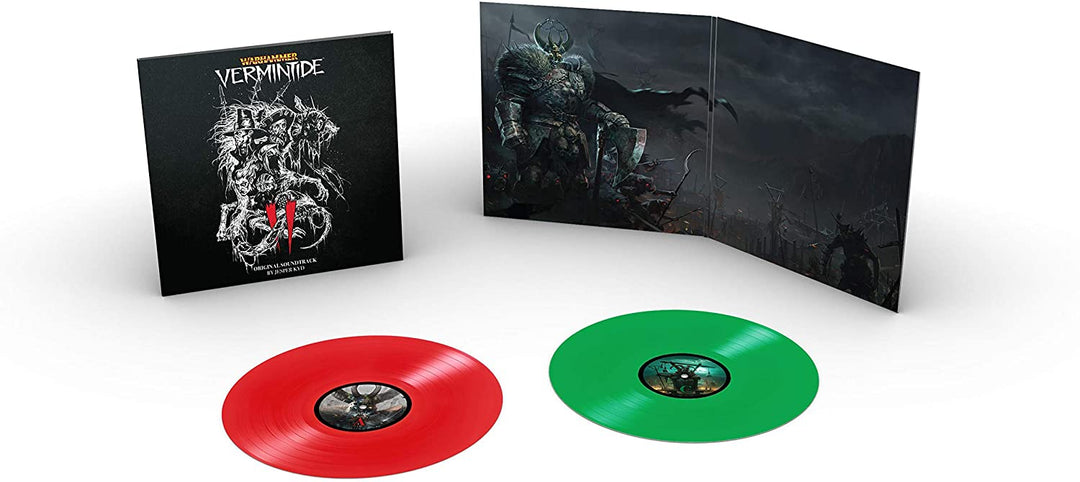 JESPER KYD – VERMINTIDE 2 (ORIGINAL SOUNDTRACK) (ROT &amp; GRÜN) [Vinyl]