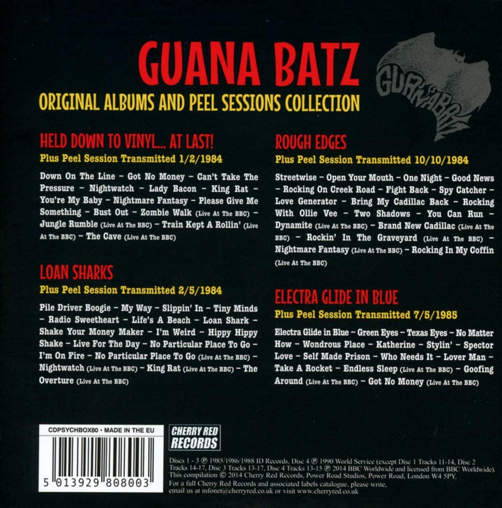 Guana Batz – Originalalben plus Peel Sessions-Sammlung [Audio-CD]