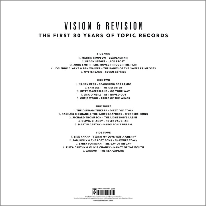 Vision &amp; Revision: Die ersten 80 Jahre Topic Records [Vinyl]