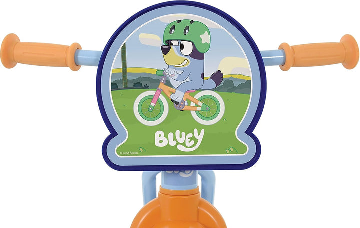 Bluey 2in1 10" Training Bike, Blue