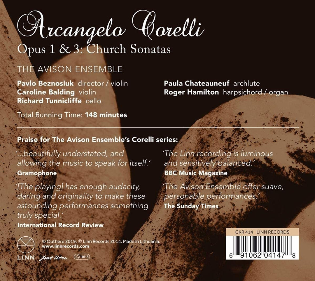 Corelli: Opus 1 &amp; 3: Kirchensonaten [Audio-CD]