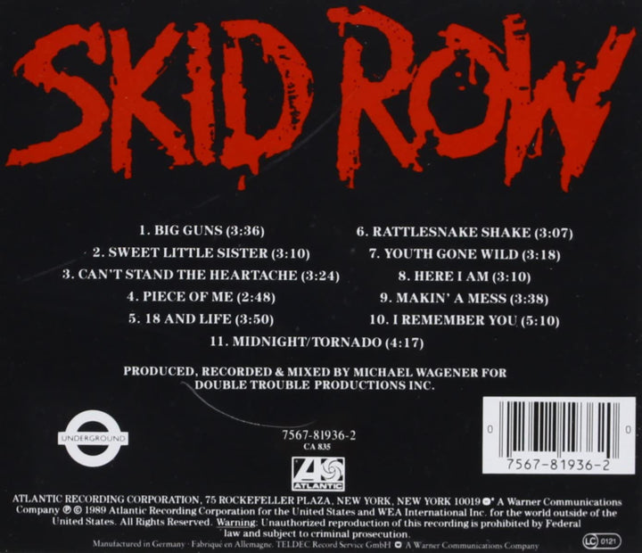 Skid Row [Audio-CD]