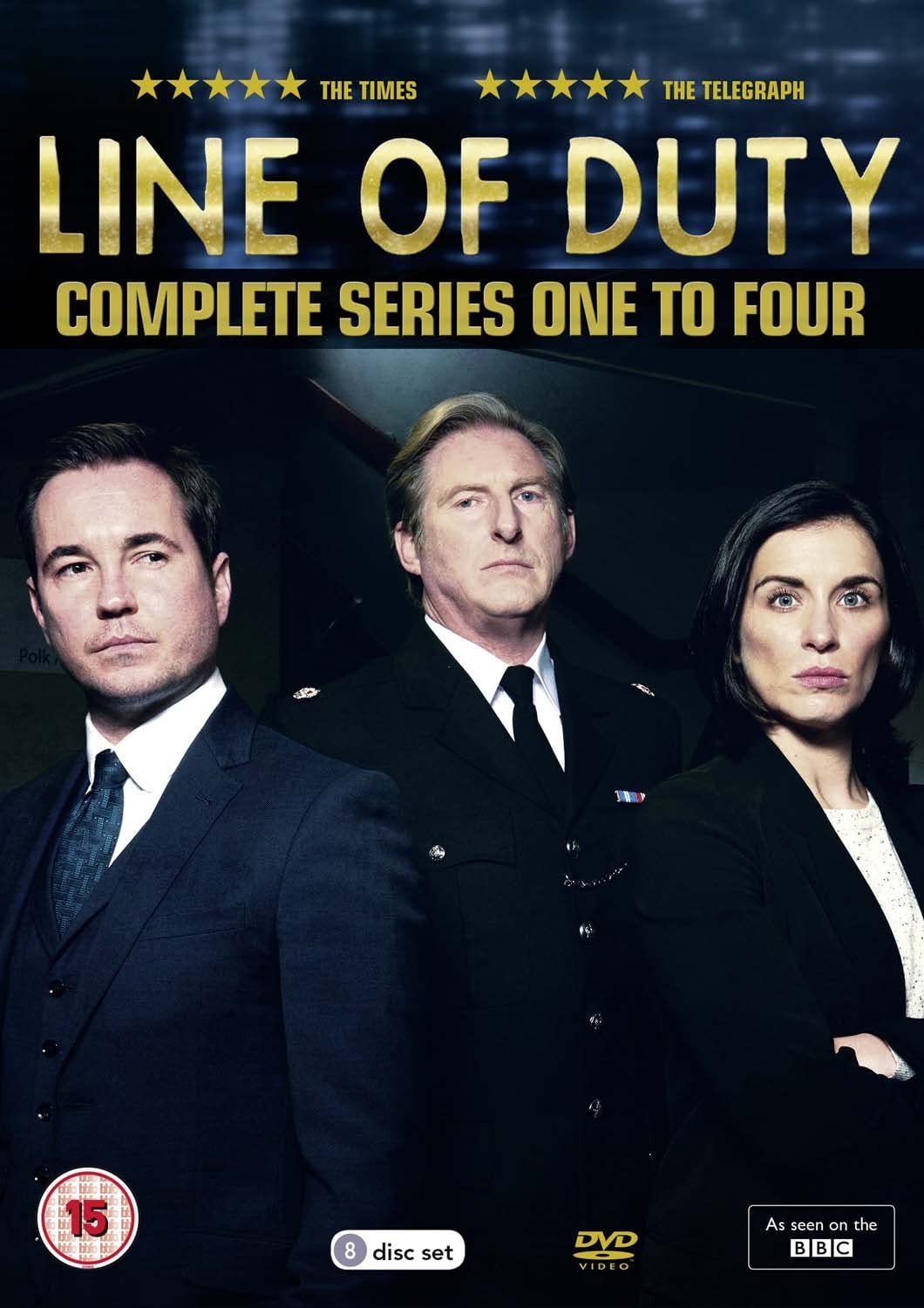 Line of Duty - Series 1-4 - Drama [DVD]