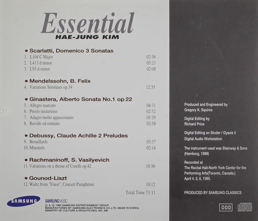 Kim, Hae-Jung – Essential [Audio-CD]