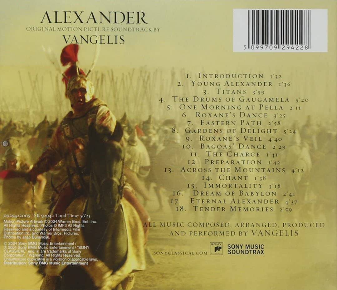 Vangelis – Alexander Soundtrack) [Audio CD]