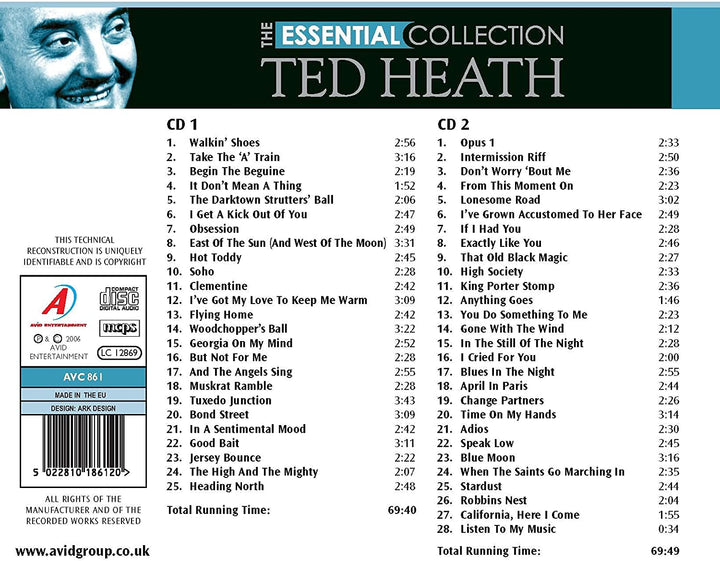 Die Essential Collection – Ted Heath [Audio-CD]