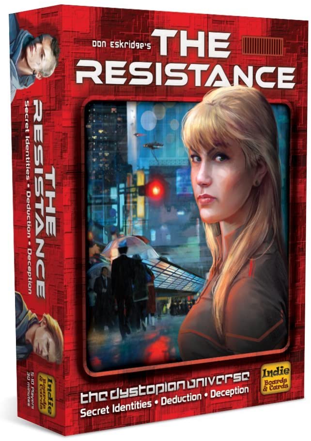 The Resistance RES2IBC Board Game