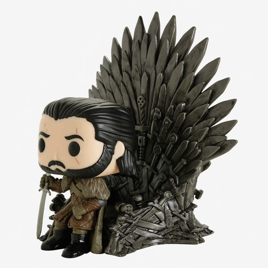 Deluxe: Spiel S10: Jon Snow sitzt auf dem Eisernen Thron Funko 37791 Pop! Vinyl Nr. 72