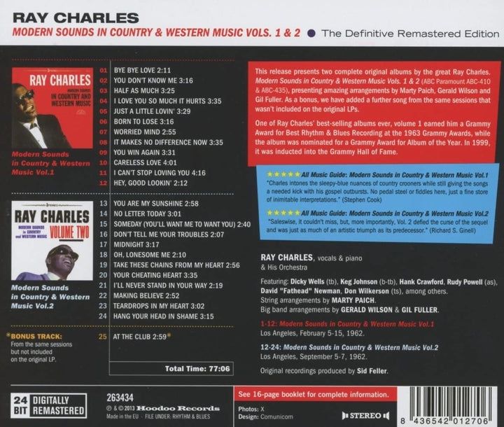 Ray Charles – Moderne Klänge in der Country- und Westernmusik Vol. 2 [Audio-CD]