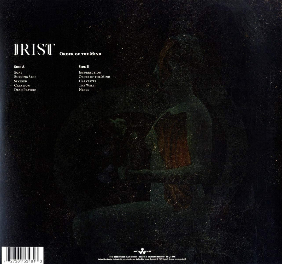 Irist - IristOrder Of The Mind LP (orange/schwarzer Wirbel) [VINYL]