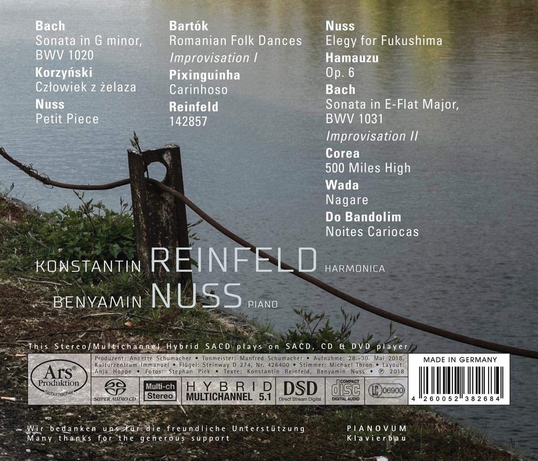 Konstantin Reinfeld; Benyamin Nuss – Debüt: Werke von Bach, Korzynski, Nuss [Audio-CD]