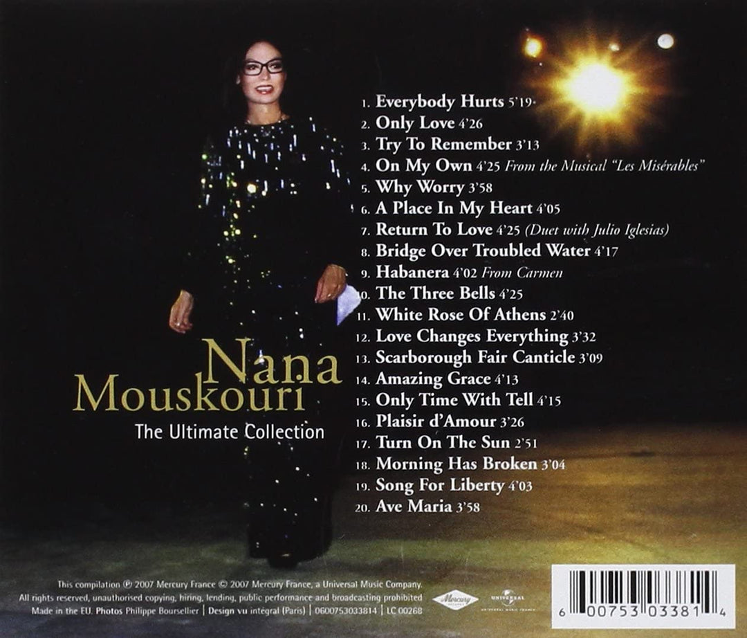 Die ultimative Sammlung – Nana Mouskouri [Audio-CD]