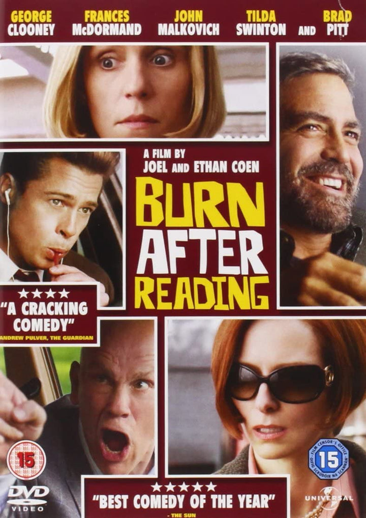 Burn After Reading – Krimikomödie [DVD]