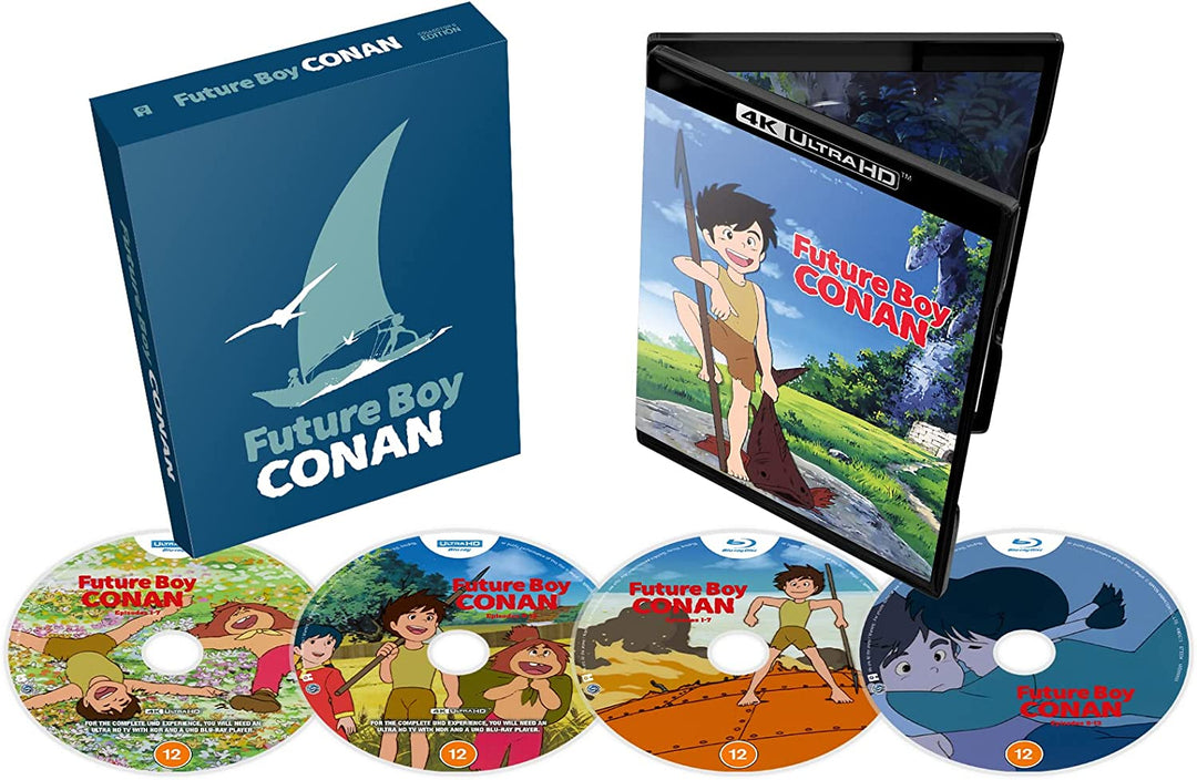 Future Boy Conan: Teil 1 (Collector's Limited Edition) [UHD &amp; Blu-ray]